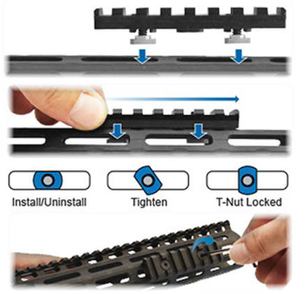 How to Install MLOK Accessories