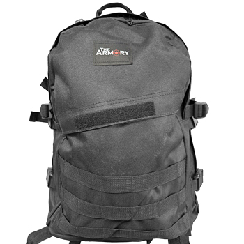 The Armory Backpack - Diagonal Cut - Black