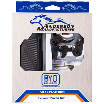 Anderson AM-15 Lower Parts Kit | Black Hammer & Trigger