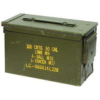 Issued Mil-Spec 50 Cal Ammo Can