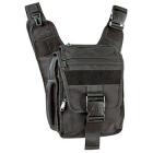 UTG 24/7 Ambidextrous Scout Messenger Bag - Black