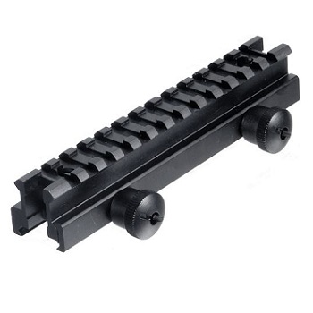 UTG 13-Slot Medium-Profile Picatinny Riser Mount