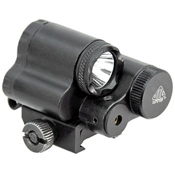 UTG Sub-compact LED Light and Aiming Adjustable Red Laser