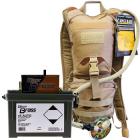 CamelBak Ambush Hydration Pack with 200 Rounds of CCI Blazer Brass 45 ACP Ammo AND a Plano Ammo Box