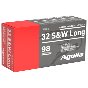32 S&W Long 98gr LSP Aguila Ammo Box (50 rds)