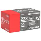 223 Remington (5.56x45mm) 55gr FMJ Aguila Ammo Box (50 rds)
