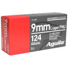 9mm Luger (9x19mm) 124gr FMJ Aguila Ammo Box (50 rds)