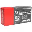38 Super Auto +P FMJ Aguila Ammo
