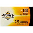 223 Remington (5.56x45mm) 55gr FMJ Armscor Precision Ammo Case (1200 rds)
