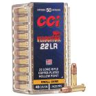 22LR 40gr CPHP CCI Velocitor Ammo Case (5000 rds)