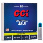 22LR Shotshell 31gr 1/15oz #12 CCI Ammo Box (20 rds)