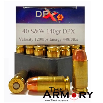 40 S&W 140gr DPX Corbon Ammo Box (20 rds)