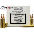 223 Remington (5.56x45mm) 55gr BlitzKing Polymer Tip Corbon Ammo Box (140 rds)