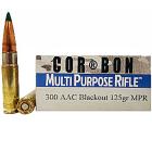 300 AAC Blackout 125gr MPR Corbon Ammo Box (20 rds)