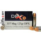 357 MAG 125gr DPX Corbon Ammo Box (20 rds)