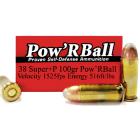 38 Super 100gr +P Corbon Pow'R Ball Ammo Box (20 rds)