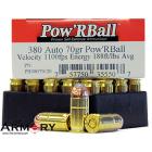 380 Auto (ACP) 70gr Pow'R Ball Corbon Ammo Box (20 rds)