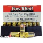 380 Auto (ACP) 70gr Pow'R Ball Corbon Ammo Box (20 rds)