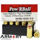 9mm Makarov (9x18mm) 70gr Pow'R Ball Corbon Ammo Box (20 rds)