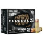 10mm Auto 200gr JHP Federal Personal Defense Punch Ammo Box (20 rds)