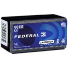 22 WMR 40gr FMJ Federal Champion Ammo Box (50 rds)