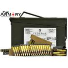 223 Rem (5.56mm) Federal XM855LC AC1, Lake City 62gr Green Tip Ammo + Stripper Clips + Ammo Can (420rds)
