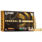6.5 Creedmoor 140gr BTHP Federal Gold Medal Sierra Matchking Ammo Box (20 rds)