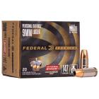 9mm Luger 147gr Hydra-Shok JHP Federal Personal Defense Ammo Box (20 rds)