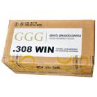 308 Winchester 147gr FMJ GGG Ammo Case (600 rds)