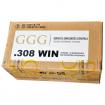 308 Winchester 147gr FMJ GGG Ammo Case (600 rds)