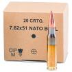 308 Win (7.62x51mm) NATO Ball 147gr FMJ GGG Ammo