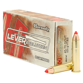 45-70 Government 325gr FTX Hornady LeveRevolution Ammo Box (20 rds)