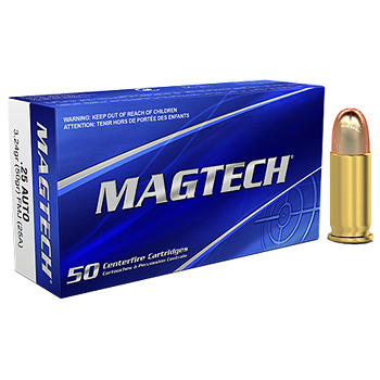 25 Auto 50gr FMJ Magtech Ammo Box (50 rds)
