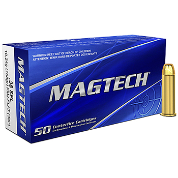 38 Special 158gr FMJ Flat Magtech Ammo Case (1000 rds)