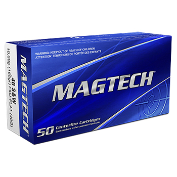 40 S&W 165gr FMJ-FP Magtech Ammo Brick (500 rds)