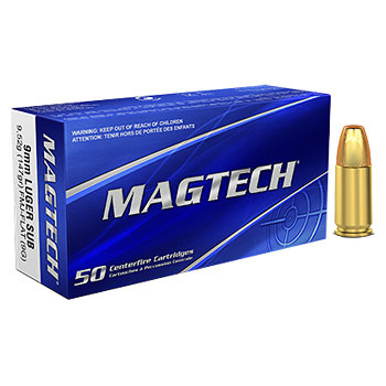 9mm Luger 147gr FMJ-Flat Magtech Ammo Box (50 rds)
