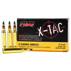 5.56x45mm 62gr FMJBT M855 PMC X-TAC Ammo Case (1000 rds)