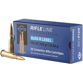 8x51R Lebel 200gr FMJBT PPU Ammo Box (20 rds)