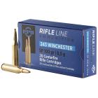 243 Winchester 100gr SP PPU Ammo Box (20 rds)