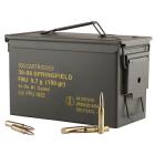 30-06 Springfield (M1 Garand) 150gr FMJ PPU Ammo Can (500 rds)