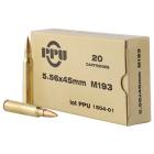 5.56x45mm M193 55gr FMJ PPU Ammo Battle Pack (500 rds)