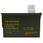 5.56x45mm M193 55gr FMJBT PPU Ammo Can (1000 rds)