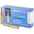 6.5x55mm Swedish 139gr FMJBT PPU Ammo Box (20 rds)