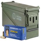 9mm Luger (9x19mm) 115gr FMJ PPU Ammo Case in PA120 Ammo Can (1000 rds)