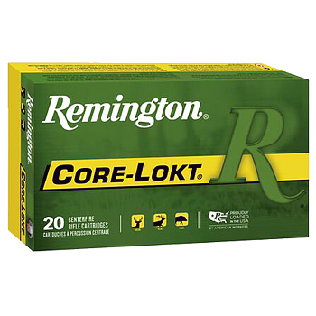 30-06 Springfield 180gr PSP Remington Core-Lokt Ammo Box (20 rds)