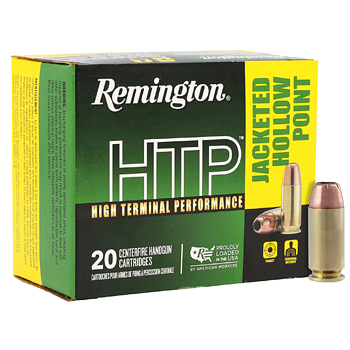 40 S&W 155gr JHP Remington High Terminal Performance Ammo Box (20 rds)