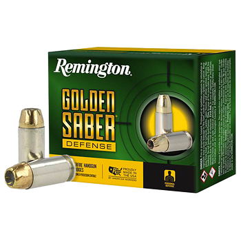 40 S&W 180gr BJHP Remington Golden Saber Ammo Box (20 rds)