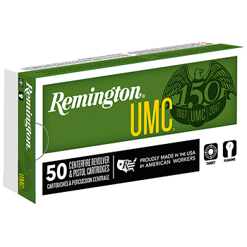 9mm Luger (9x19mm) 115gr FMJ Remington UMC Ammo Case (500 rds)