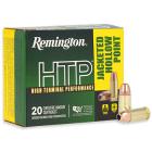 9mm Luger (9x19mm) 115gr +P JHP Remington High Terminal Performance Ammo Box (20 rds)