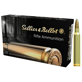 300 Winchester Magnum (7.62x67mm) 180gr SPCE Sellier & Bellot Ammo Box (20 rds)